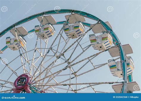 Close Up of the Ferris Wheel at the Western Idaho State Fair Editorial ...