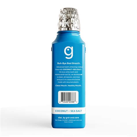 Grin Oral Care Grin White Teeth Oral Rinse - 16 oz - White Teeth India ...