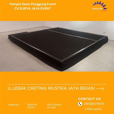 Sewa Panggung Depok Harga Terbaru 2024 Murah Terjangkau