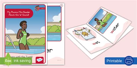 Gr. R Phonics Mini Reader: W- Sound (teacher made) - Twinkl