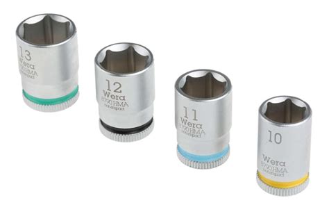 05004017001 Wera | Wera 28-Piece 1/4 in Zyklop Socket Set | 812-6295 | RS