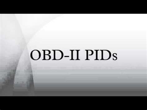 OBD-II PIDs Explained 的图像结果