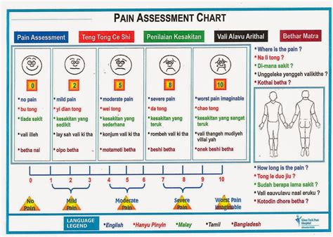 Pqrst Pain Chart