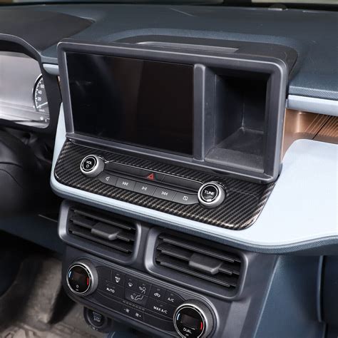 Carbon Fiber ABS Radio Console panel Trim Frame Fit | Ubuy India