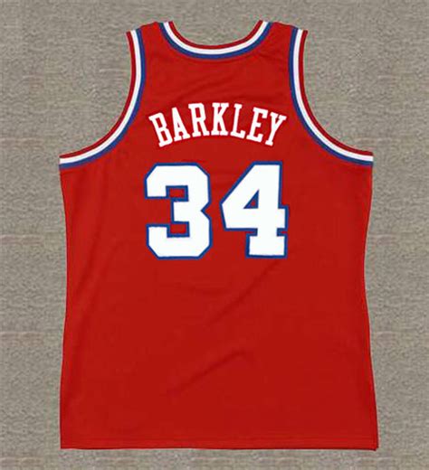 CHARLES BARKLEY Philadelphia 76ers 1988 Throwback NBA Basketball Jersey ...