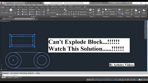 AutoCAD Explode Drawing Block Some Entities Disappear 的图像结果