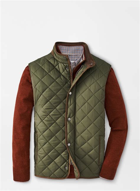 Essex Quilted Travel Vest | Peter Millar