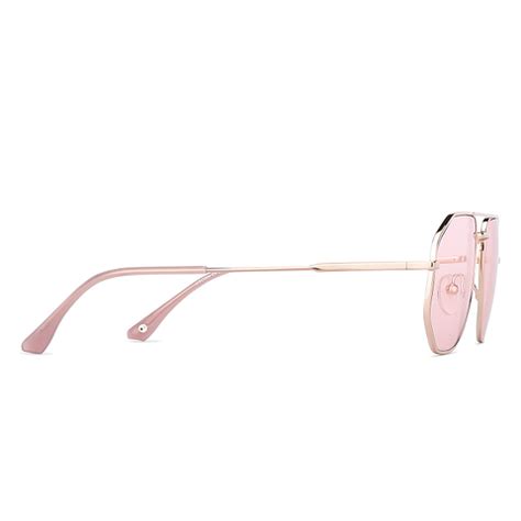 Buy Gold Pink Solid Full Rim Aviator John Jacobs JJ Tints JJ S13804-C5 ...