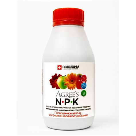 Органоминеральное удобрения "AGREE'S", NPK, 0,25л (3334819) - Купить по ...