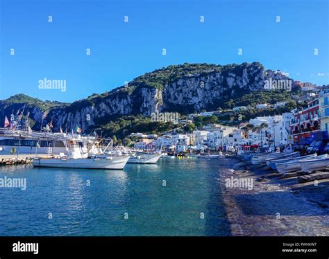Capri island ferry port hi-res stock photography and images - Alamy