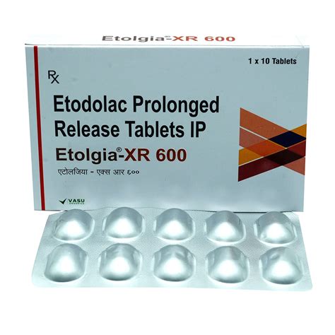 Etolgia-XR 600 mg Tablet | Uses, Side Effects, Price | Apollo Pharmacy