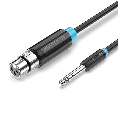 VENTION XLR Audio Cable Tinned copper Conductor Nickel plated Interface ...