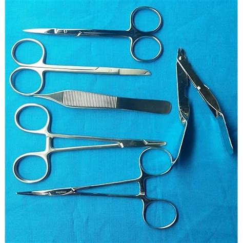 Buy 6 PC Medical Instruments KIT ADSON Forceps IRIS Scissors Webster ...
