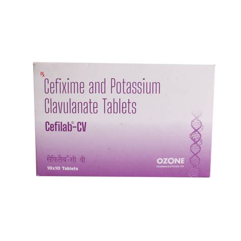 Cefilab-Cv Tablet 10's Price, Uses, Side Effects, Composition - Apollo ...