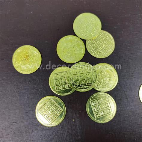 Lakshmi Kubera Coins - 11 pcs set - KC1-c – Decor Duniya