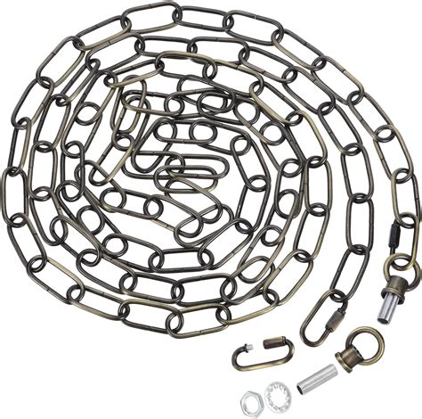 Amazon.com: PATIKIL 10 Feet Lighting Chain for Hanging Lamp, Chandelier ...