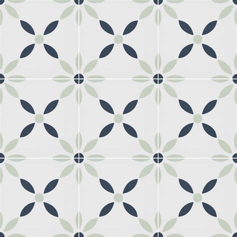 Zaria Greta 8x8 Matte Porcelain Floor Wall Tile - Floor Tiles USA