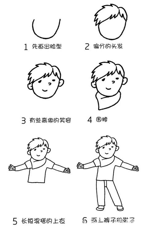 青少年简笔画 的图像结果