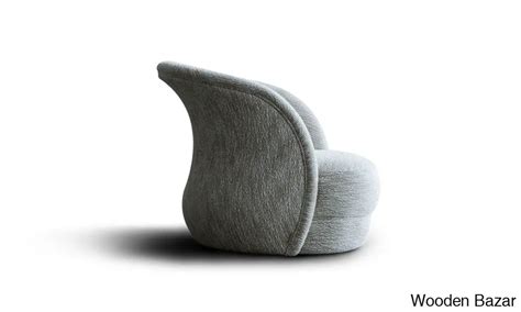 Modern Luxury Barrel Arm Chair - Trendy Living Room Accent Seat ...