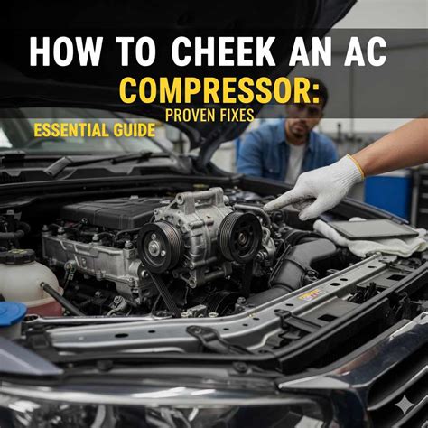 How to Check An AC Compressor: Essential Guide