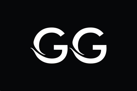 Letter G Or GG Monogram Logo | ubicaciondepersonas.cdmx.gob.mx