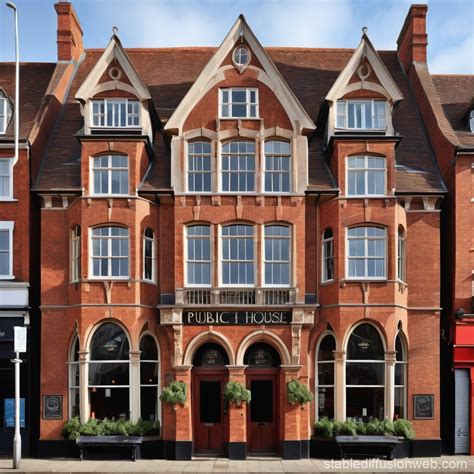Renaissance Public House Architecture | Stable Diffusion Online