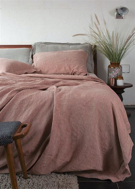 Get Terracotta Linen King Flat Sheet at ₹ 3999 | LBB Shop