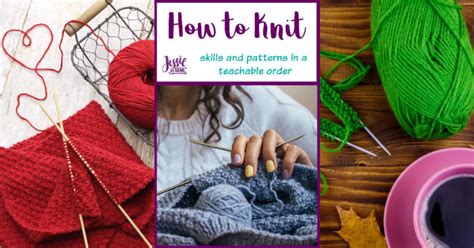 Image result for How to Knit Tutorials