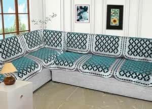 Fashion Throw 'Elegant Series' Sofa Cover L Shape 6 Seats Chenille Sofa ...