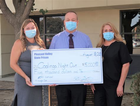 Pleasant Valley prison donates $13k to charities