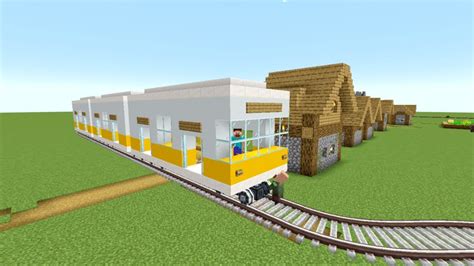Minecraft Train Tutorial Craftyfoxe 的图像结果