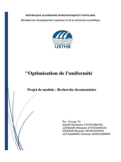 Image result for Projet de Recherche