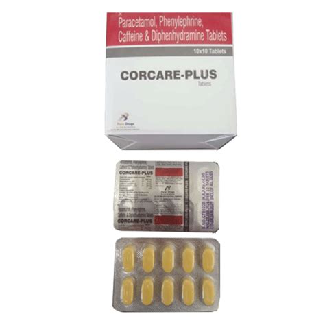 CORCARE-PLUS Tablets Pure Drugs Life Sciences