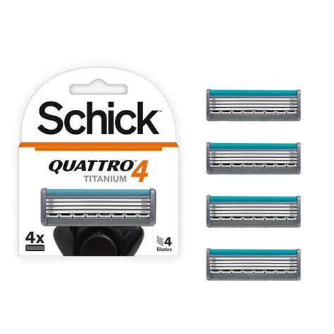Schick Quattro Titanium (NG) Refill 4s : Amazon.in: Computers & Accessories