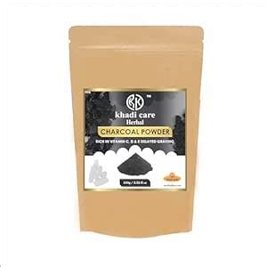 Khadi Care Herbal CHARCOAL POWDER- 100g : Amazon.in: Beauty