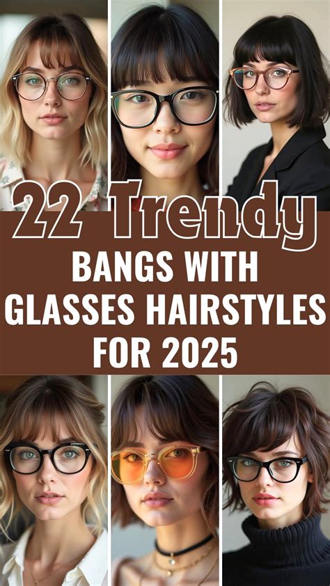 22 Bangs With Glasses Hairstyle Ideas 2025 – Fashion Trend Hacks