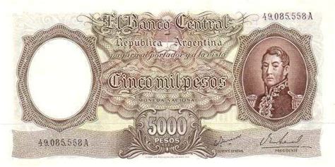 阿根廷 Pick 280b ND1962-69年版5000 Pesos 纸钞 _阿根廷纸钞_美洲纸钞_纸币百科_百科_紫轩藏品官网-值得信赖的收藏品在线商城 - 图片|价格|报价|行情