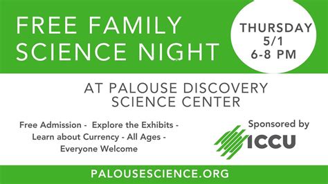 Free Family Science Night - Sponsored by ICCU, 950 NE Nelson Ct ...