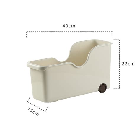 Multi-Purpose Storage Basket With Wheels – HOME ESSENTIALS