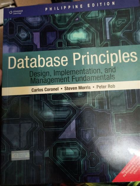 Image result for Database Principles Book