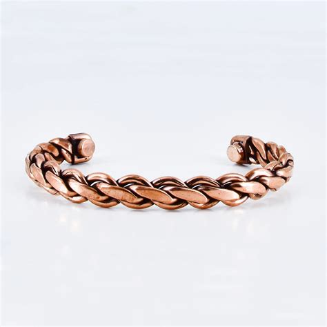 Copper Kada chain design in a unique Handcrafted piece made of pure co ...