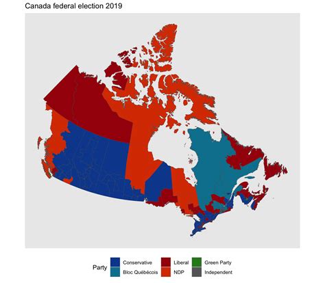 Election Results By Riding 2019 Canada | By Elections To The 42nd Canadian Parliament Wikipedia ...