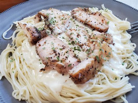 Chicken Alfredo Pasta Angel Hair at Nancy Sheridan blog
