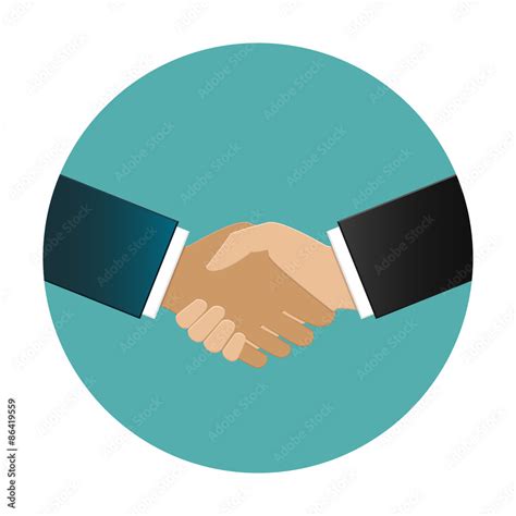 Business People Shaking Hands Icon 的图像结果