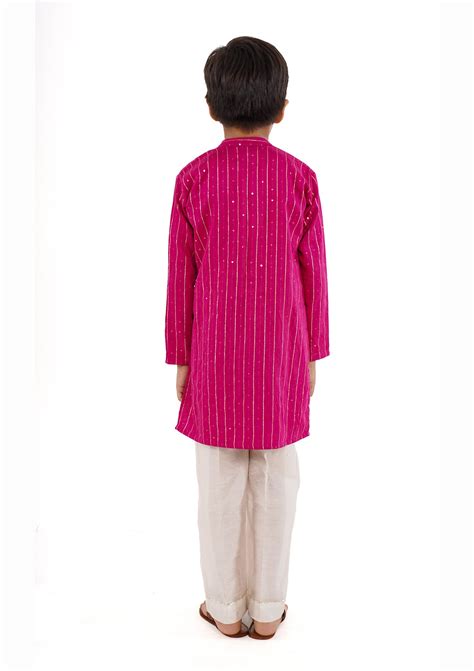 GULABARI KURTA SET (BOY) – MAI.MAAii