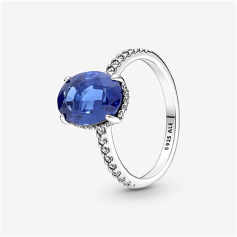 Pandora Halo & Solitaire Rings Online India - Sparkling Statement Halo ...