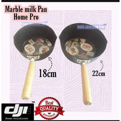 Jual Panci susu panci mie alumunium tebal Home Pro Marble / sauce pan ...