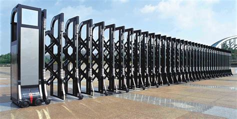 Factory Main Entrance Stainless Steel Electric Retractable Door (HF-K42) - Electric Retractable ...