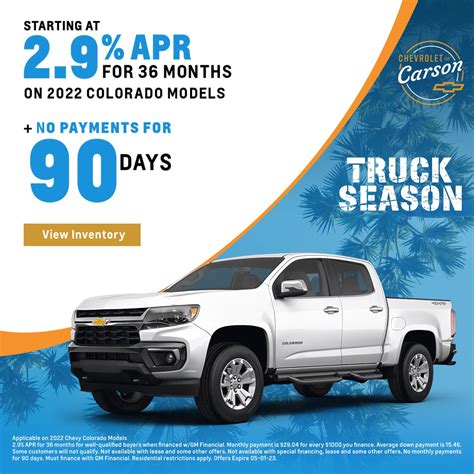 New Vehicle Specials | Chevrolet of Carson