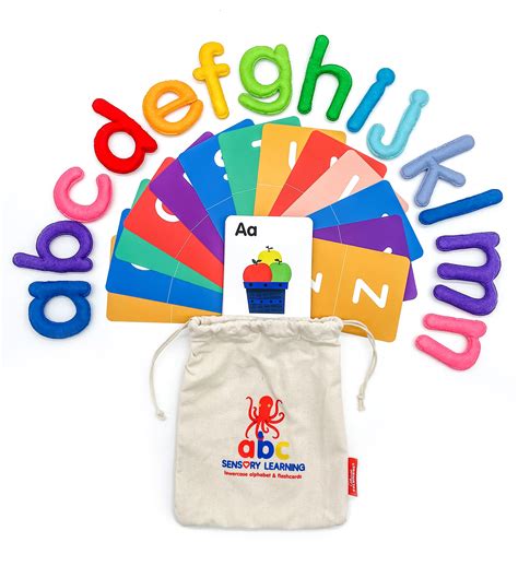 Curious Columbus Montessori Felt Letters And Abc Flash Cards Lowercase ...